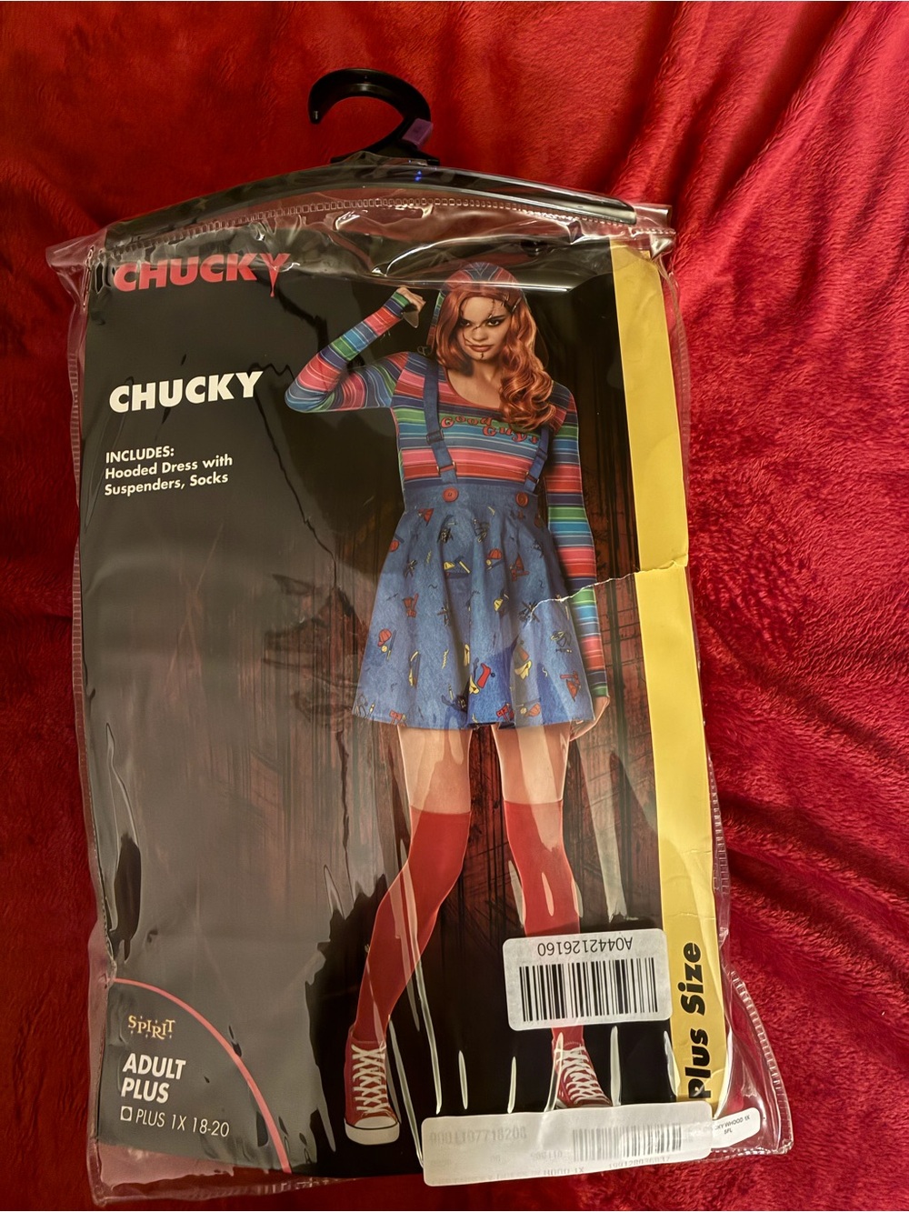 Spirit Halloween Adult Plus Size Women’s Chucky Costume